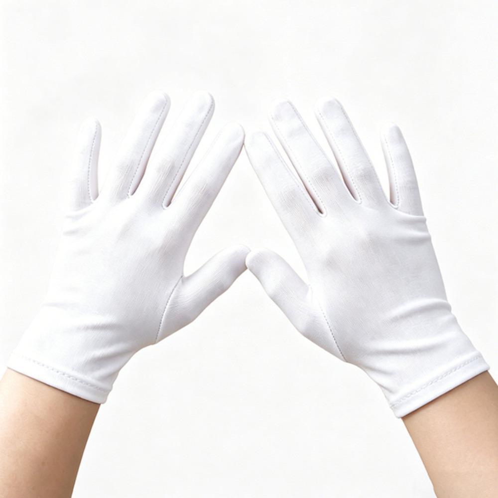 Пятипалые перчатки для детей 4-10 лет Эластичные детские солнцезащитные перчатки Этикет одежды