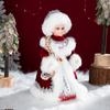 Новый стиль, Рождественский Санта-Клаус, электрические игрушки, кукла, модная русская кукла-Снегурочка, поющая домашняя кукла-орнамент с длинной косой