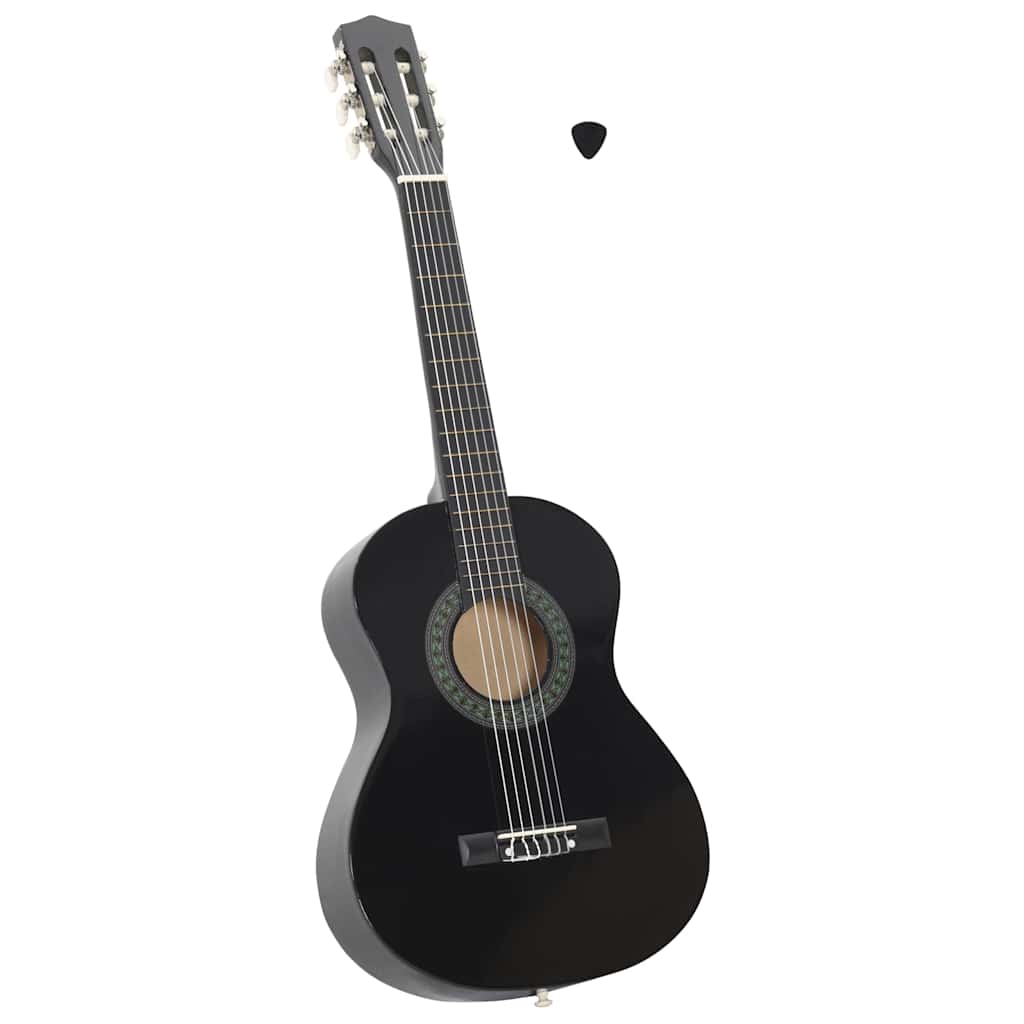 Classical Guitar for Beginners and Children Black 1 2 Size 34