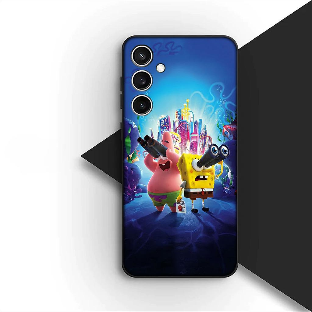 Cover for Samsung Galaxy S20 S22 S21 FE Ultra Plus A07 A17 A15 A16 A25 A57 A37 Phone Case S-SpongeBobs-Cute S-SquarePants-Poster