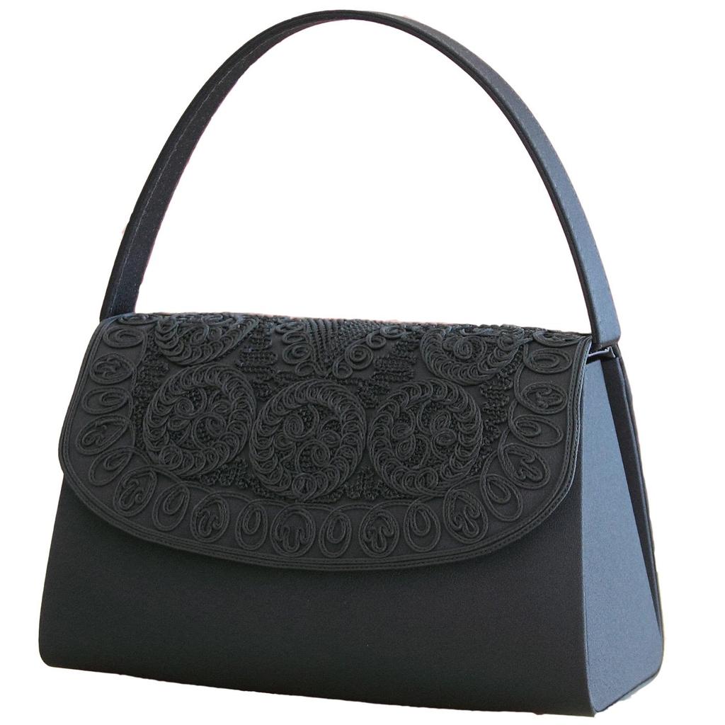 Официальная сумка из водоотталкивающей ткани, изготовленная Kin Cord Black, официальная, черная, B-GALLERY, произведена в Японии, готовая, Иваса, вышивка, женская