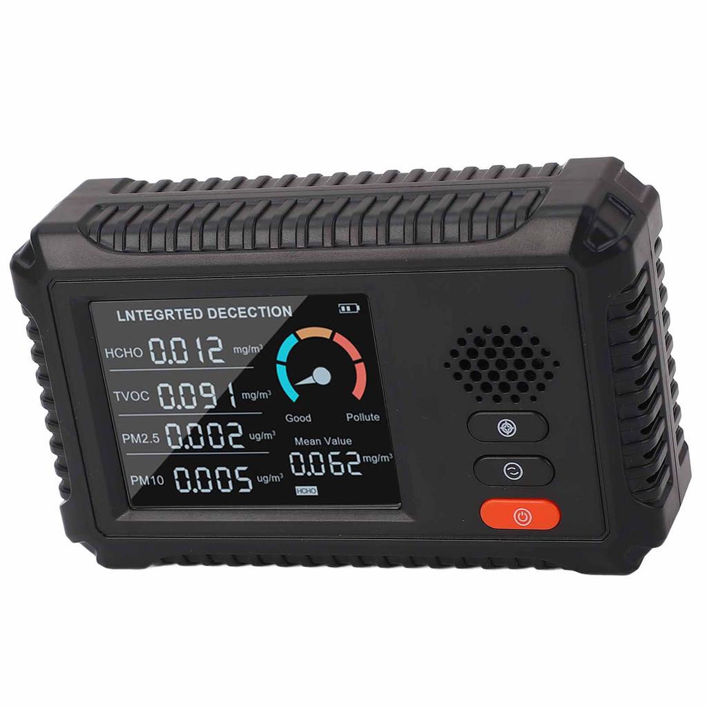 Детектор качества воздуха HCHO TVOC PM2.5 PM10 Портативный тестер качества воздуха в помещении для дома, автомобиля, Ten