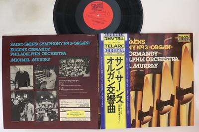 Виниловая пластинка EUGENE ORMANDY PHILADELPHIA ORCHES Камиль Сен-Санс Симфония №. 3 400014 TELARC 1980 Япония Оби Классика Б/у