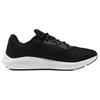 Under Armour Charged Pursuit 3 Black White Men Sneakers 3024878-001