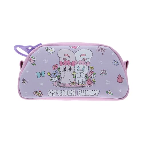 Sun-Star Stationery Esther Bunny Goods Pen Case Large Capacity Decca Zip S1430777