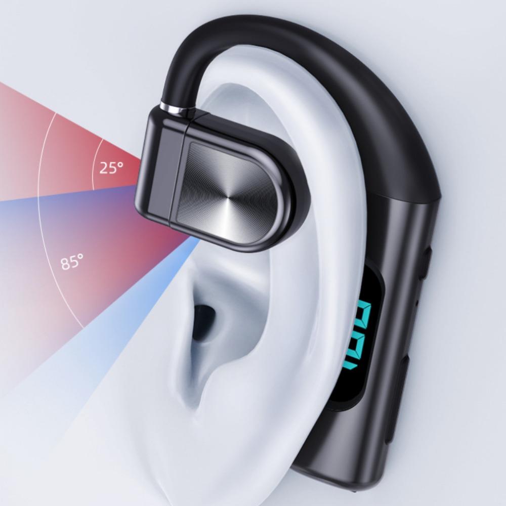Wireless Bluetooth Headset Hanging Ear OWS Open Long Life Business Driving Running Large Capacity