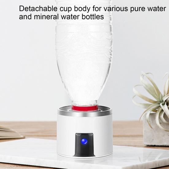 300ML Hydrogen Rich Water Bottle SPE PEM Technology Portable Glass Hydrogen Water Generator Healthy Glass Drinking