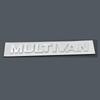 FUVLN1 1pc 3D ABS MULTIVAN Letter Logo Car Sticker Tail Bumper Badge Auto Rear Trunk Emblem Decals For VW MULTIVAN Passat Accessories
