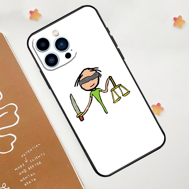 Закон Юрист Судья Правосудие Дело Для Apple iPhone 12 13 Mini 11 14 15 16 Pro Max Plus X XR XS Max Чехол