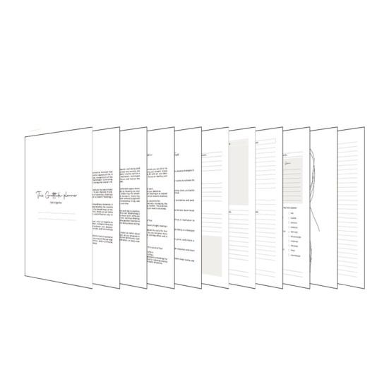 Планировщик благодарности Журнал Самообслуживание Счастье Позитивные психологические подсказки Блокнот Самый популярный в мире
