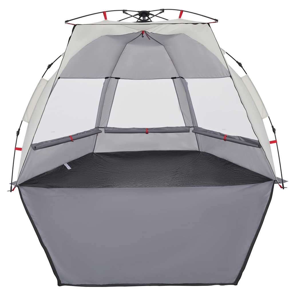 Beach Tent for 2 Persons Gray Quick Release Waterproof
