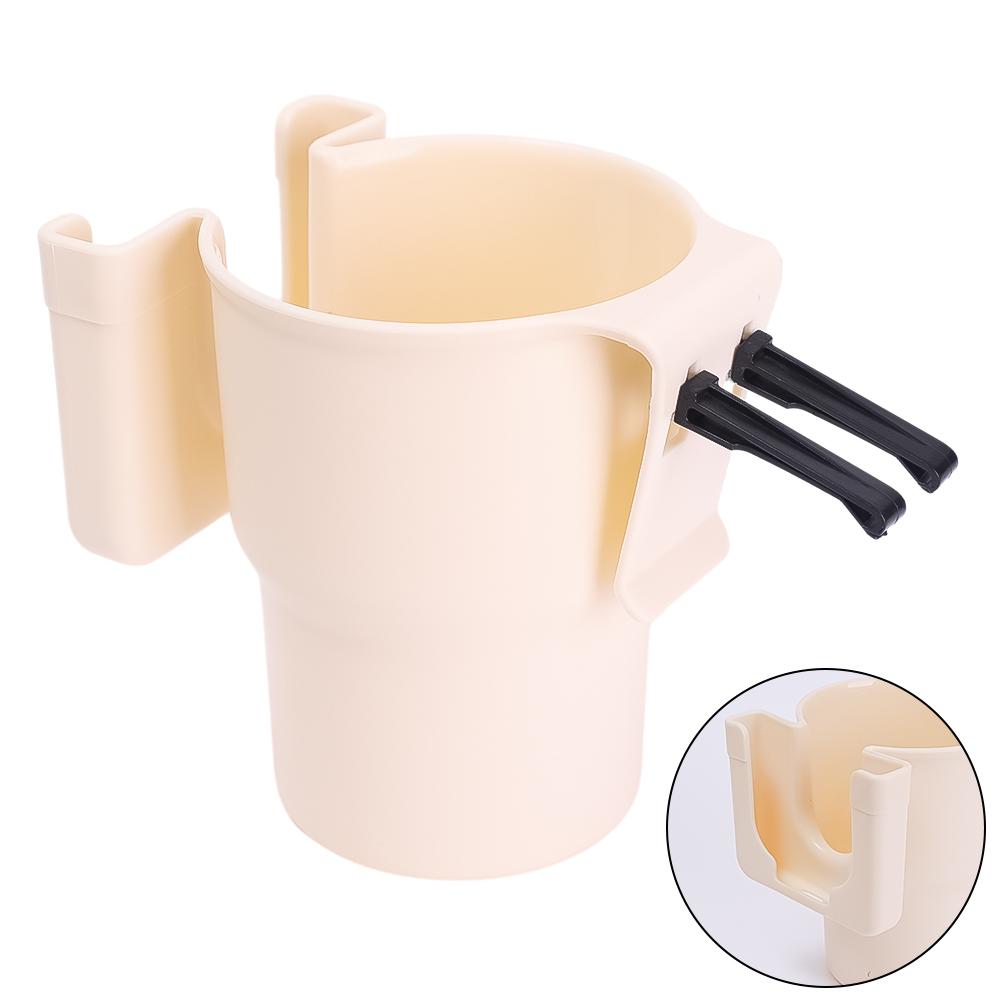 Multipurpose Car Storage Cup Holder Universal Automatic Air Vent Outlet Car Door Hanging Drinks Cup Holder Mobile Phone Holder