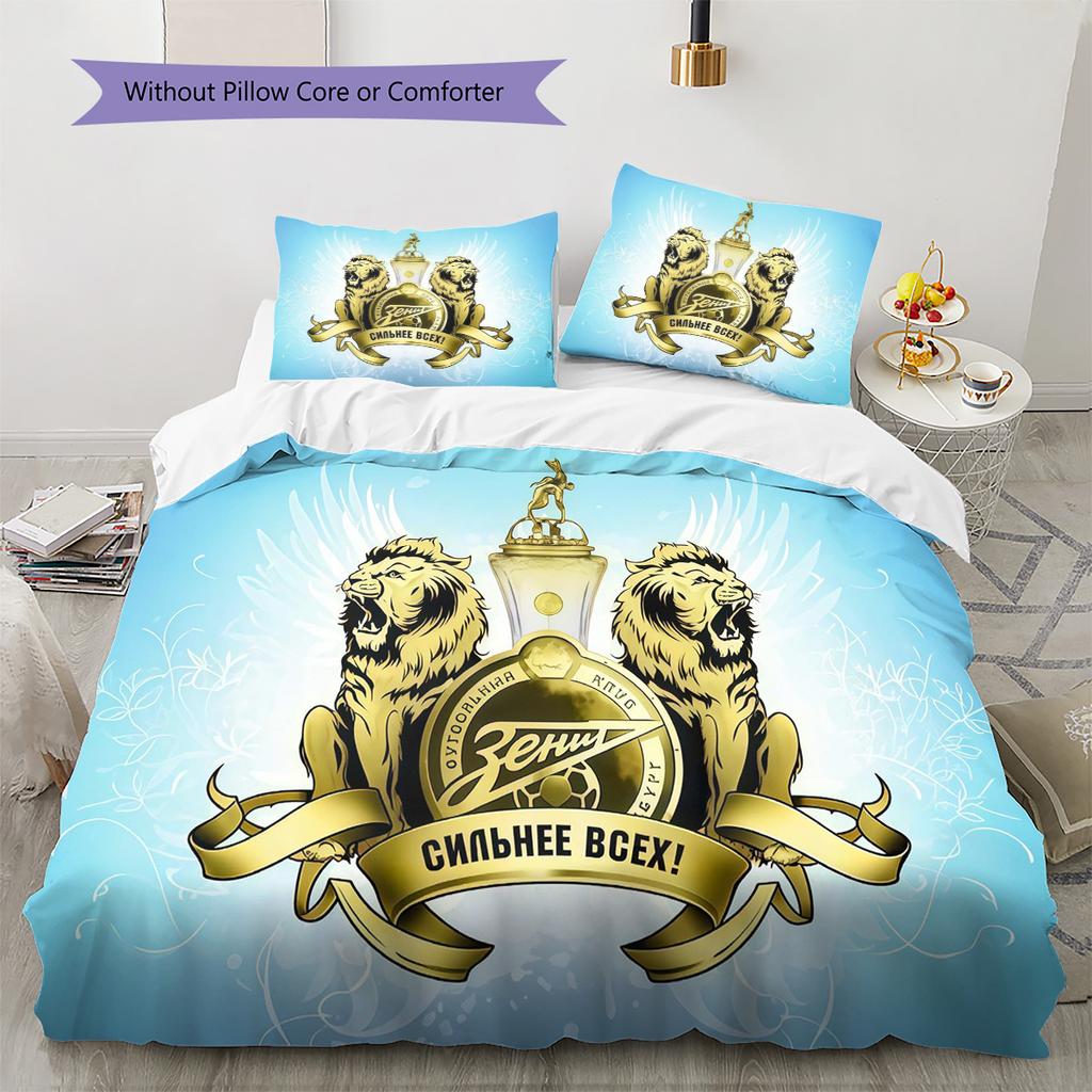 Zenit Bedding Quilt Set Quilt Cover Pillowcase Home Decoration Birthday Gift (1 * duvet cover + 2 * pillowcase, without core)