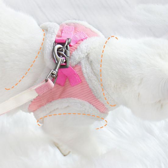 1 комплект поводка для домашних животных, мягкая ручка, застежка, лента, пряжка, дизайн, защита от побега, устойчивая к разрыву мягкая подкладка