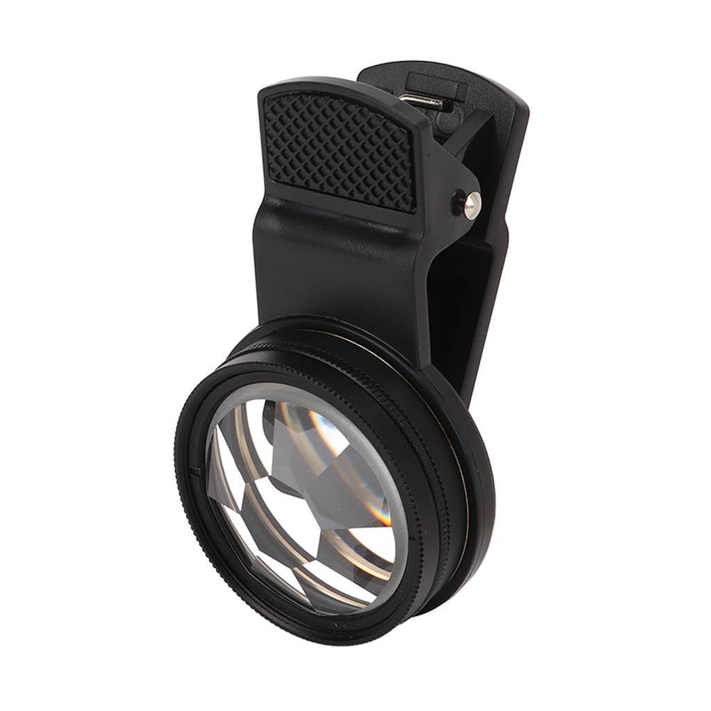 Mobile Camera Lens Octahedral Kaleidoscope Multi Image External Filter Lens for Phone