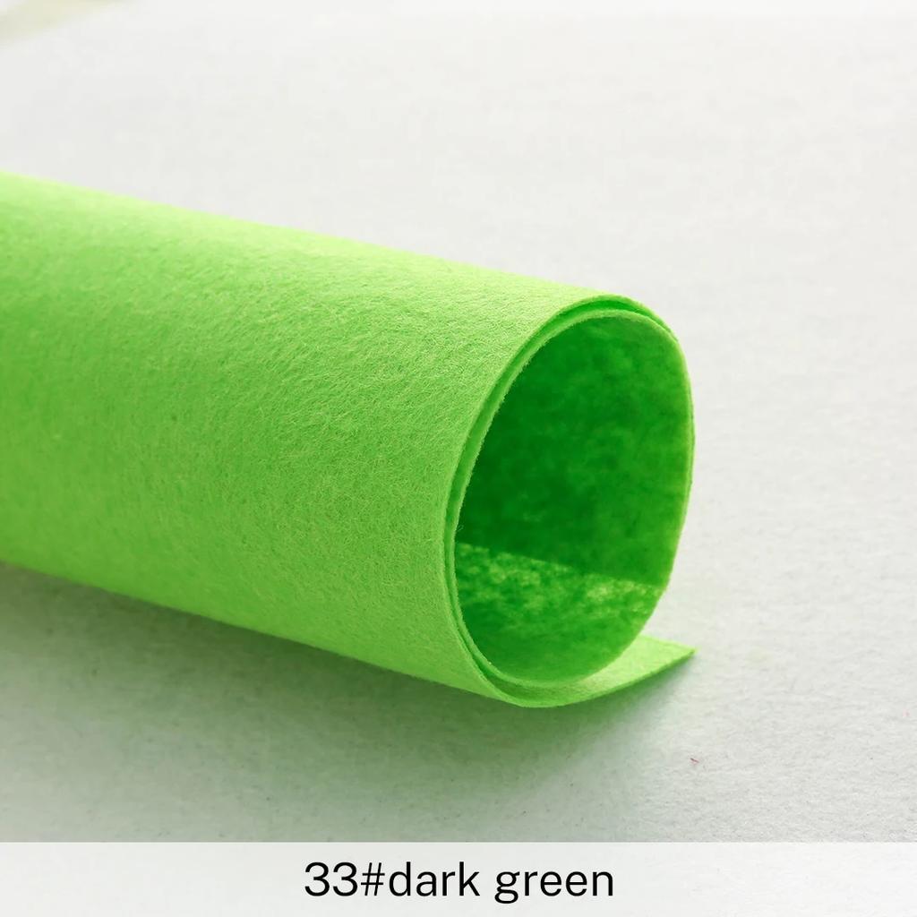 90x45см Мягкий фетр Нетканый фетр Лист Лоскутное шитье DIY Шитье Куклы Ремесла Аксессуары Материал Толщина 1мм TJ10300