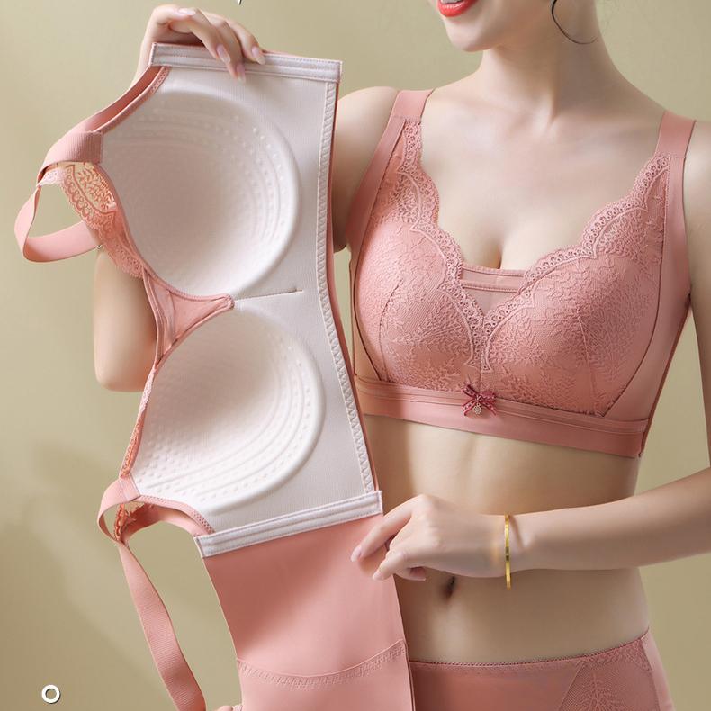 Bras Without Underwire Full-cup Bras for Women Adjustable Thin Bras Plus-size Sexy Bras Push Up Bra