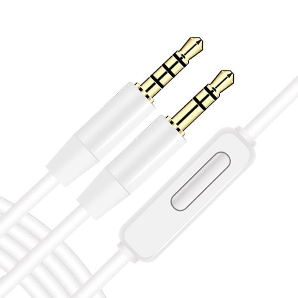 Разъем 3,5 мм MIC AUX Кабель Позолоченный штекер Aux Кабель Кабель для динамика Вспомогательный кабель Аудиокабель Аудиопровод