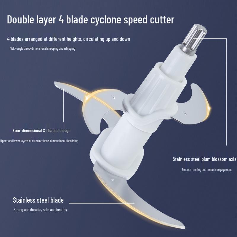 Han Jia Ou Si Automatic High-Power Commercial Meat Grinder & Electric Food Processor