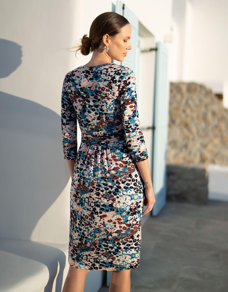 Casual Dress Maternity Dress KEEVA Animal Print [Serafin] Women's