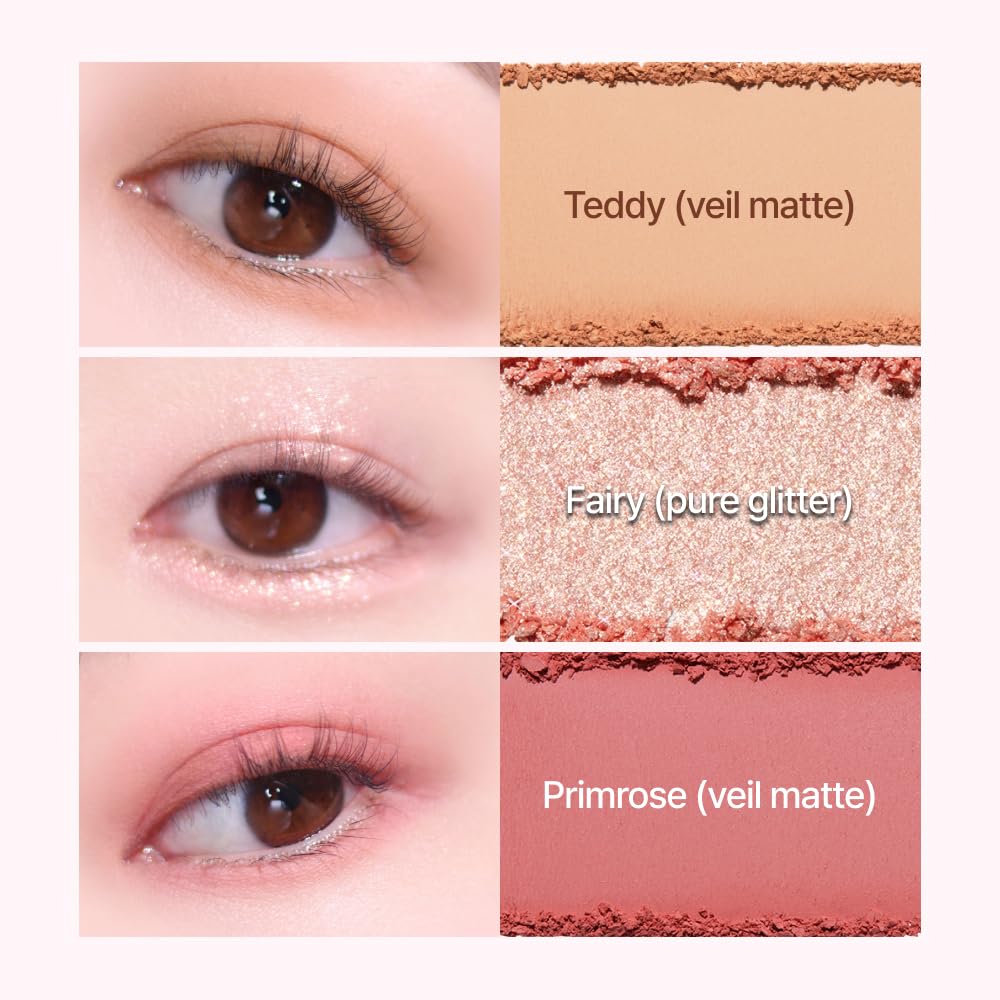 Espoir Real Eye Palette All New 3 Rosie BB REAL EYE PALETTE ALL NEW 8 Colour Eyeshadow Palette Lame Pearl Matte Korean Cosmetics Espoir Официальный номер