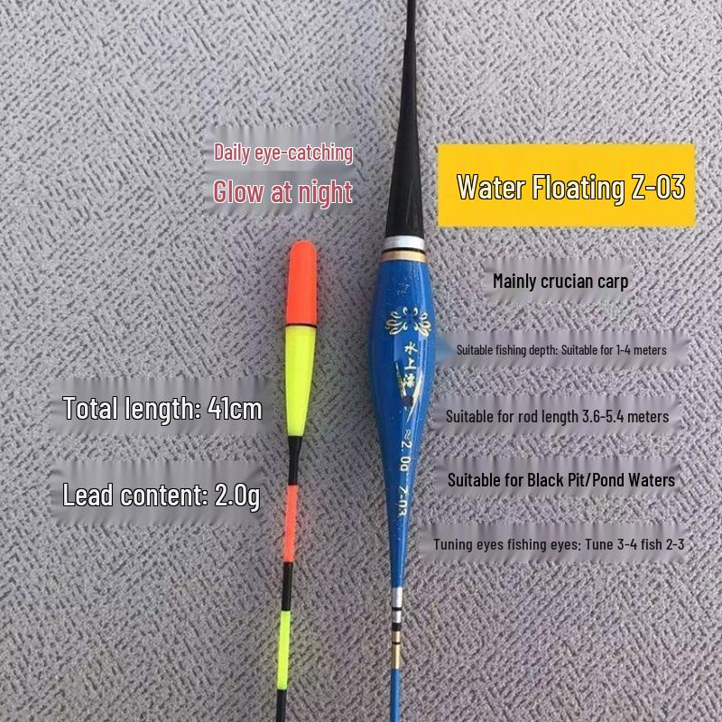 Светящийся электронный поплавок для рыбалки, меняющий цвет: Привлекательный, Суперяркий для ночной рыбалки в мутной воде - Идеально для карпа и крупной рыбы.