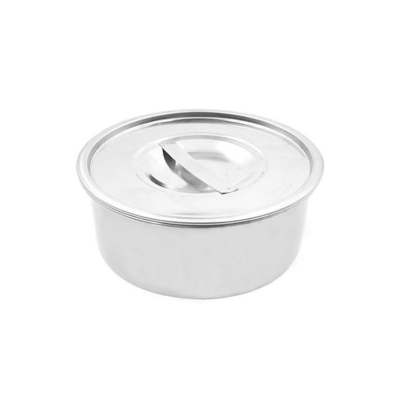 Stainless Steel Steamed Egg Bowl Ramen Rice Fruit Salad Stew Bowls With Lids Soup Cup Food Container Kitchen Tableware Supplies