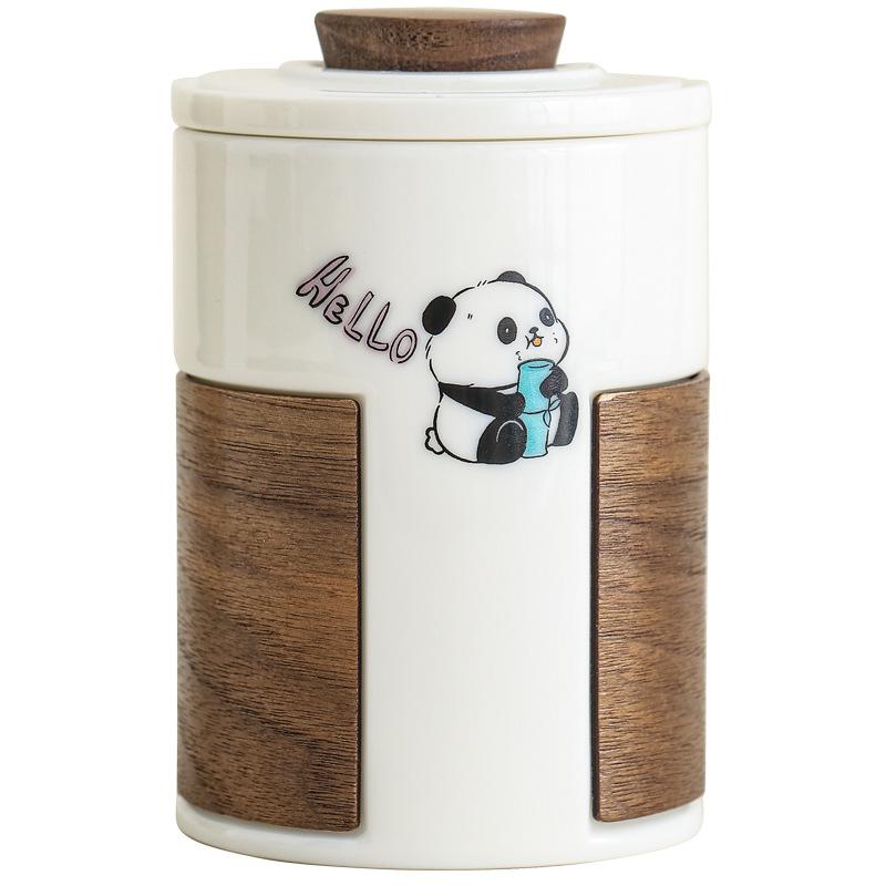 Здравствуйте, Керамическая чашка из нефрита сует панды с крышкой, Чашка для разделения чая для пары, Личная специальная чашка