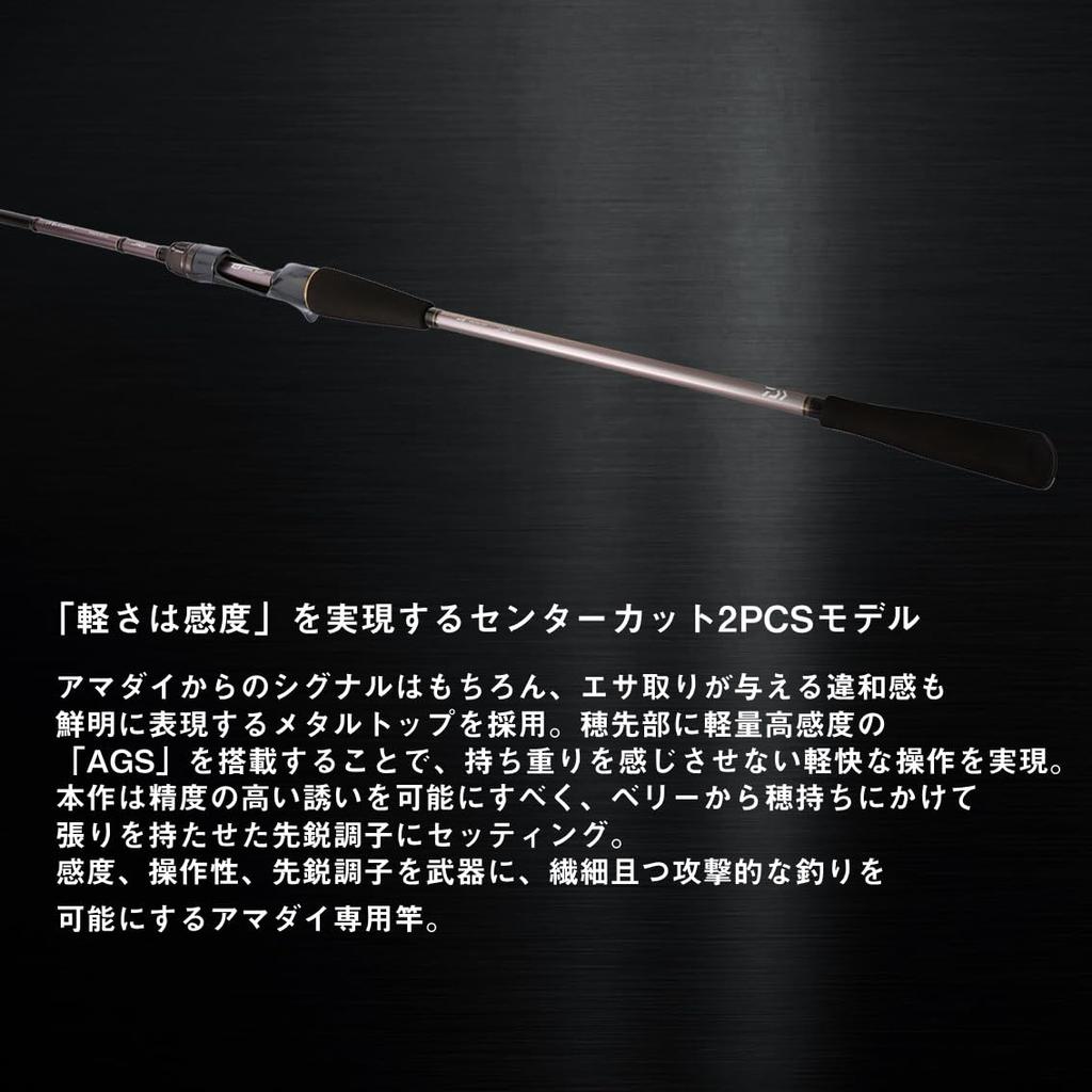 Daiwa Лодочная удочка Metalia Amadai MH-195