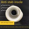 1 пара мягкой защитной обуви с защитой от проколов, стелька для использования на открытом воздухе, антипрокольные амортизирующие накладки, кевларовая стелька, устойчивая к проколам