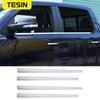 TESIN Stainless Steel Car Window Trim Decoration Chrome Strips Stickers Accessories Fit For Dodge RAM 1500 2018- Car
