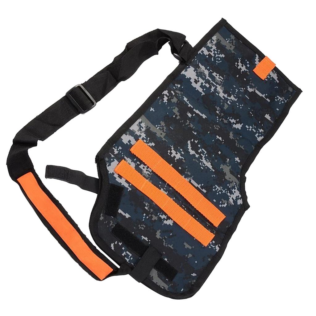 Сумка для хранения пуль игрушечного пистолета с регулируемым ремнем и задним карманом