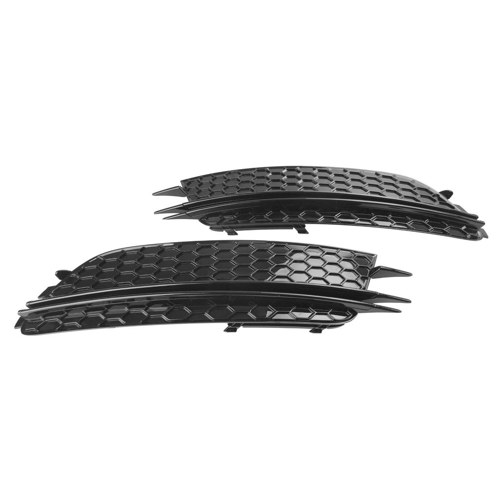 2PCS Front Fog Light Cover Bezel Grille Grill Fit A6 4G C7 2012-2015