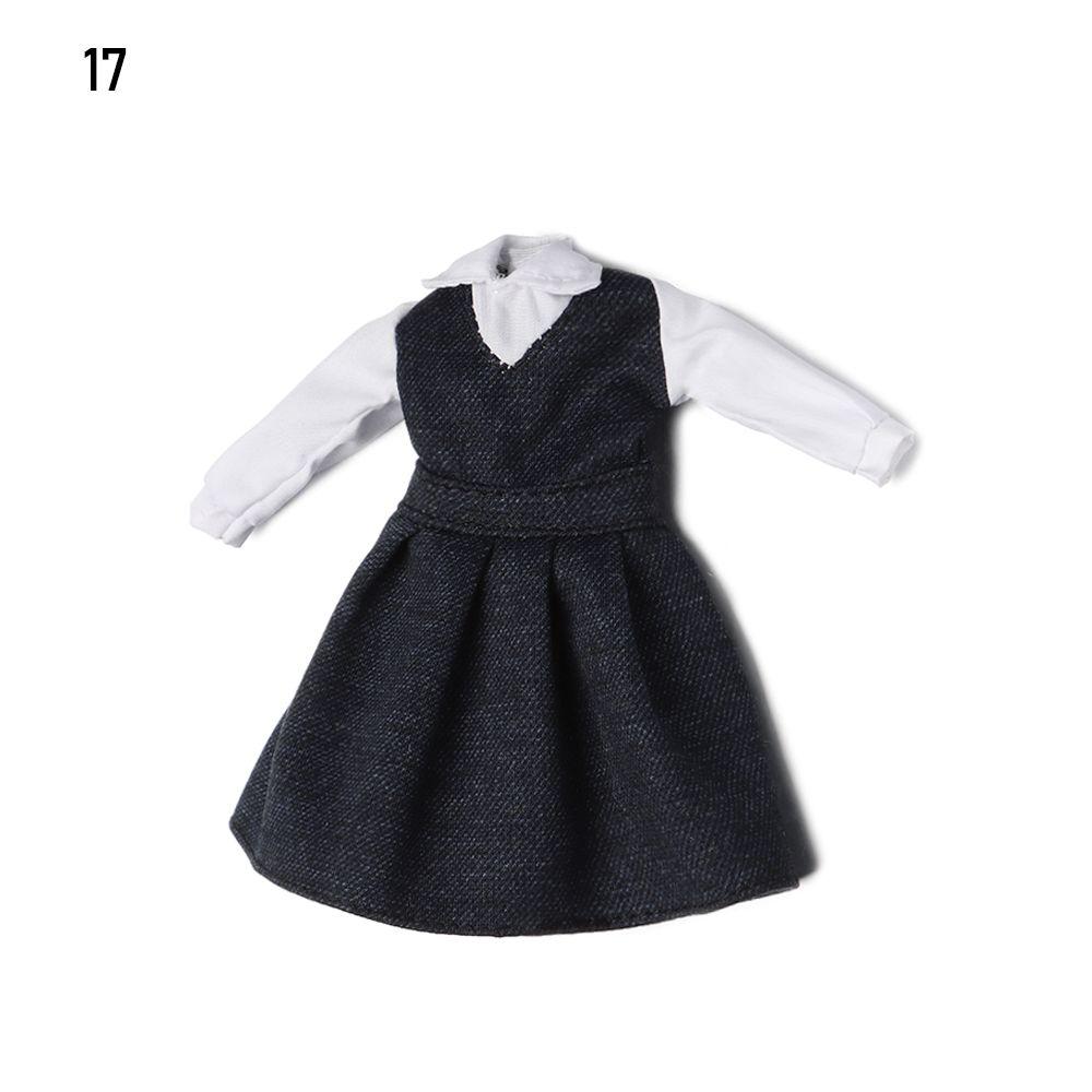 Toys Handmade Doll Accessories Tops Casual Skirts Navy Style Clothes Mini T-shirt Dressing Clothes