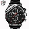 Fashion Men's Watch Stainless Steel Calendar Watch Men's Watch Quartz Men's Watch Hand Sports Watch Student Watch