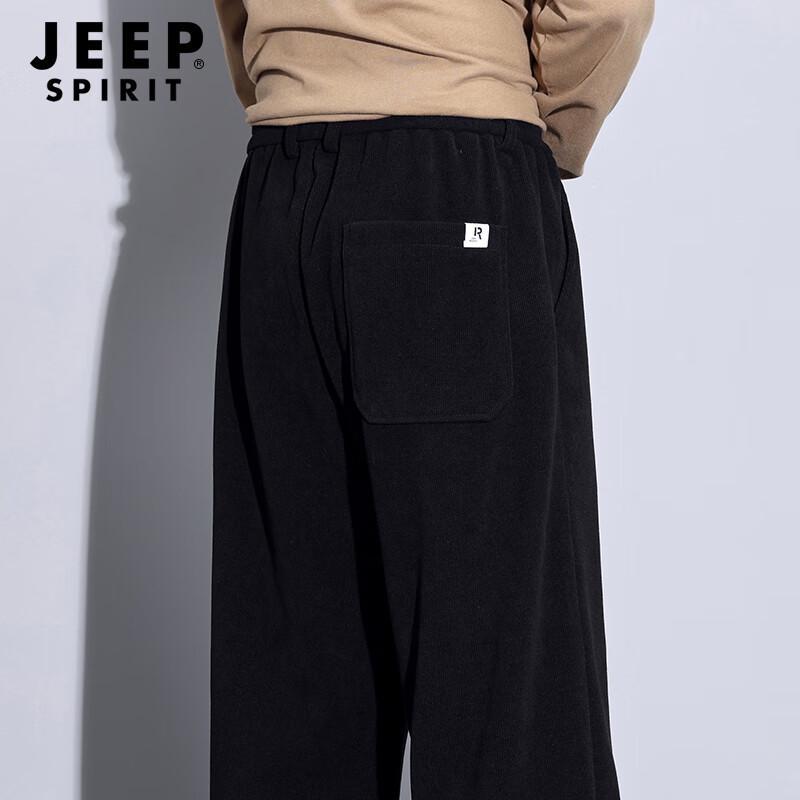 JEEP SPIRIT Мужские вельветовые повседневные брюки прямого кроя