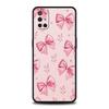 Милый розовый чехол-бантик в форме сердца для OnePlus 13 12 11 10 9 8 7T Pro 13R 12R 10R 9RT 8T Nord N200 N30 2T CE 2 3 5G Lite Мягкий чехол