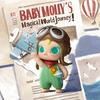 POP MART Baby Molly Фигурки серии My Huggable Discovery, 1 шт. Фигурки в слепой коробке, Домашние украшения, Подарки на праздник и день рождения