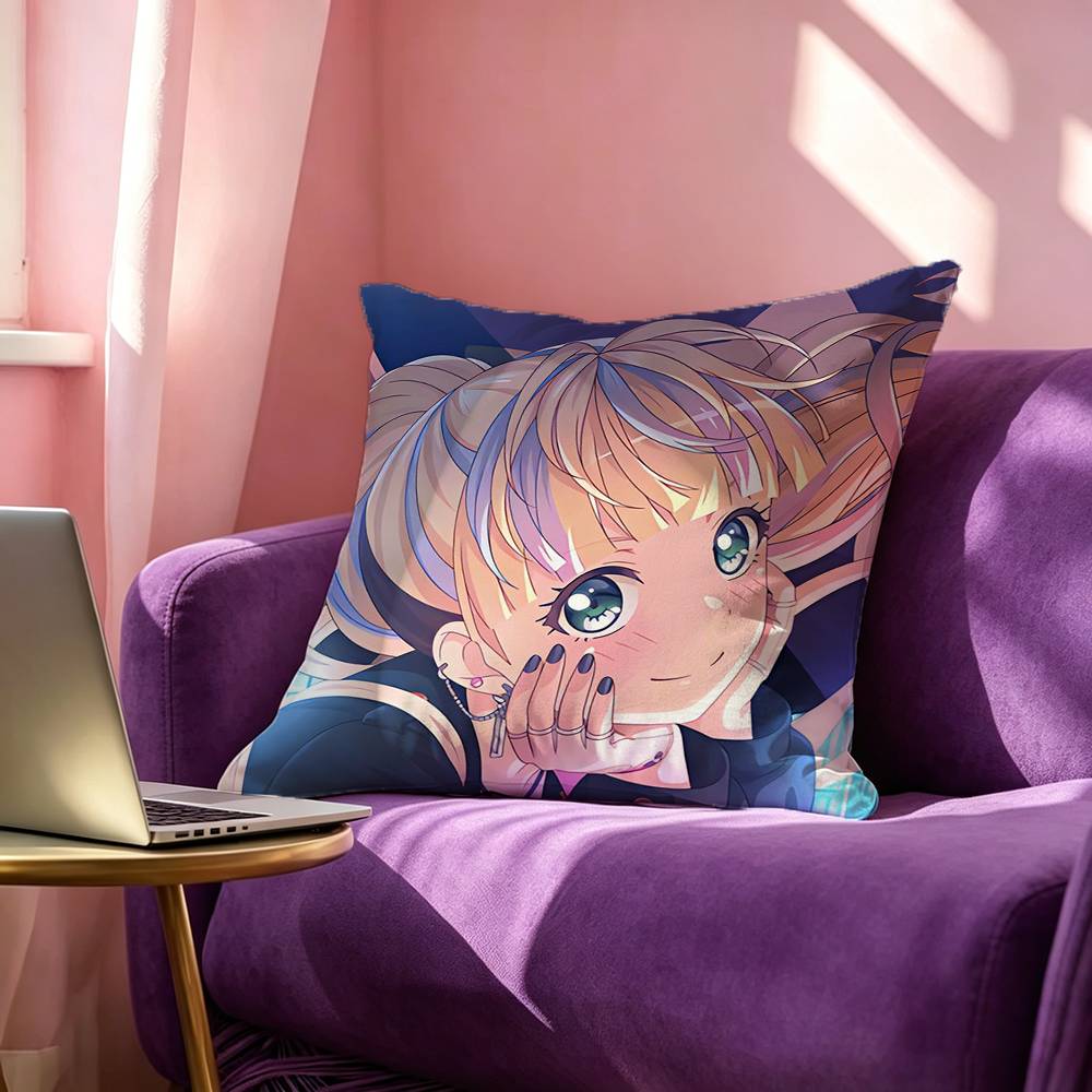 BBang dream Наволочка Нирукава Реона Квадратная Двусторонняя Наволочка для Дивана Спальня Прикроватная Подушка