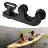 Kayak Paddle Holder Bracket for Fixed Standard Hardware Universal Mount Clip