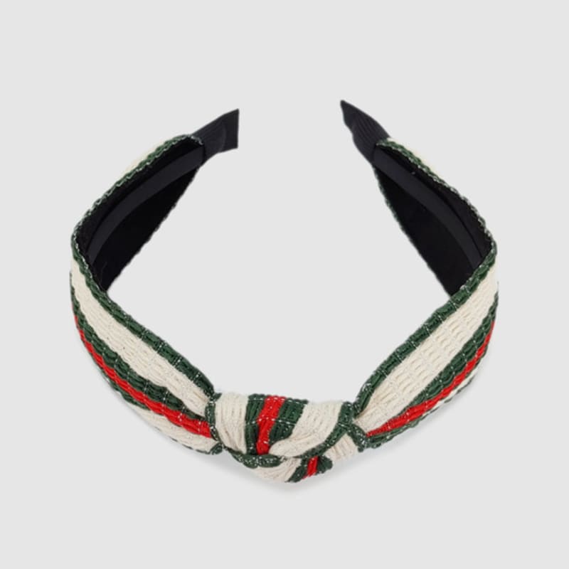 LALA Полоска Новая Повязка на Голову Зеленая