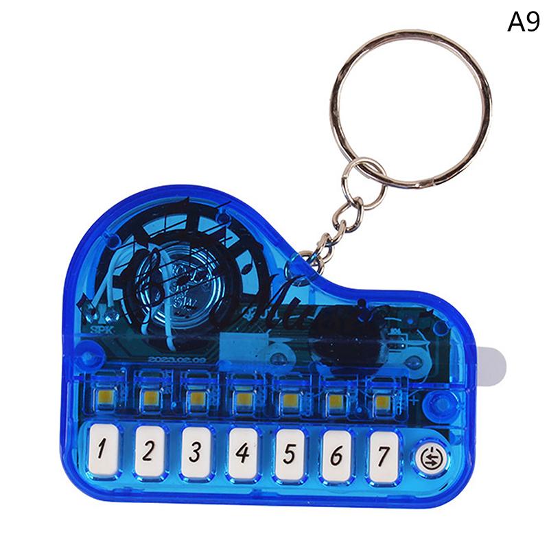 Портативный музыкальный инструмент игрушечный брелок пианино мини электронная клавиатура брелок