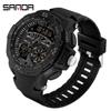 New Dual-display Youth Electronic Men's and Women's Watches Fashion Trend Outdoor Luminous Men's and Women's Watches
