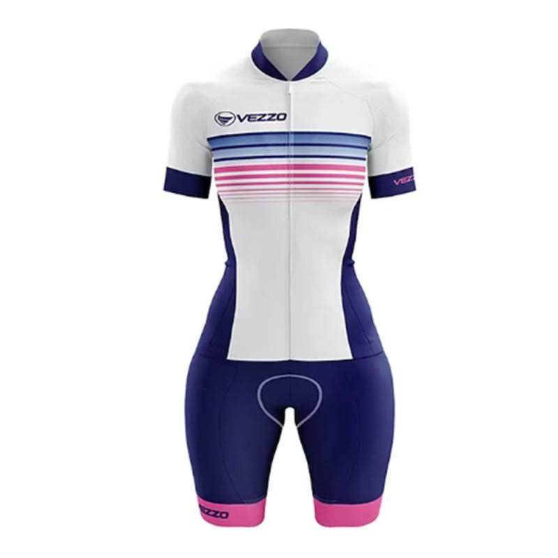 Unisex Cycling Jersey Triathlon Suit Short Sleeve Moisture Wicking Bike Apparel With Colorful Print Sportswear