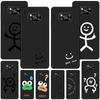 Чехол для пары Sun Moon для Xiaomi Poco X3 NFC M3 X4 Pocophone F1 M4 Pro F4 F3 GT, черный чехол из ТПУ Redmi Note 11 9S 8 10, чехол для телефона