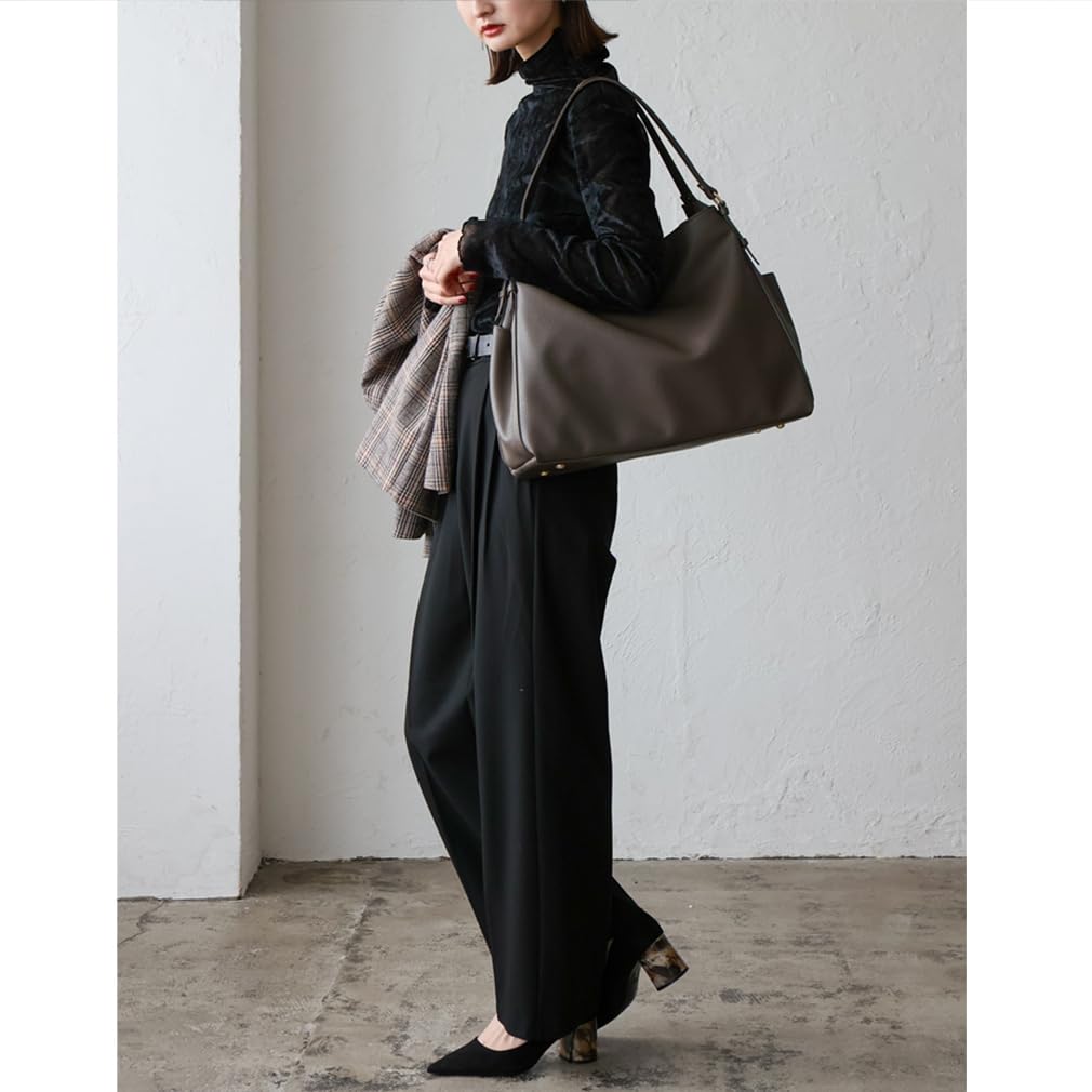 Женская сумка-тоут VITAFELICE с 2 отделениями (inb-90083p) (Шоколад)