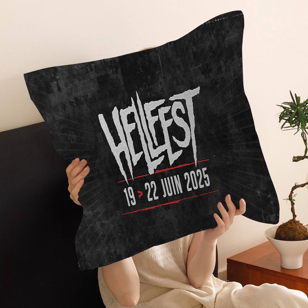 H-Hellfest Наволочки для подушек с изображением группы Домашнее постельное белье Декоративная наволочка Свадебная Супермягкая наволочка