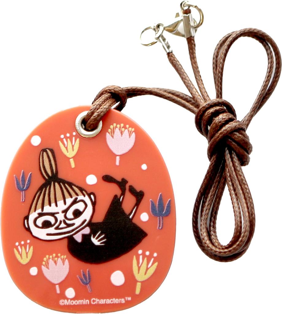 Fieldwork Loupe Slide Loupe G Handheld Loupe Moomin Foldable with Strap Orange 1.8x MLP002-1