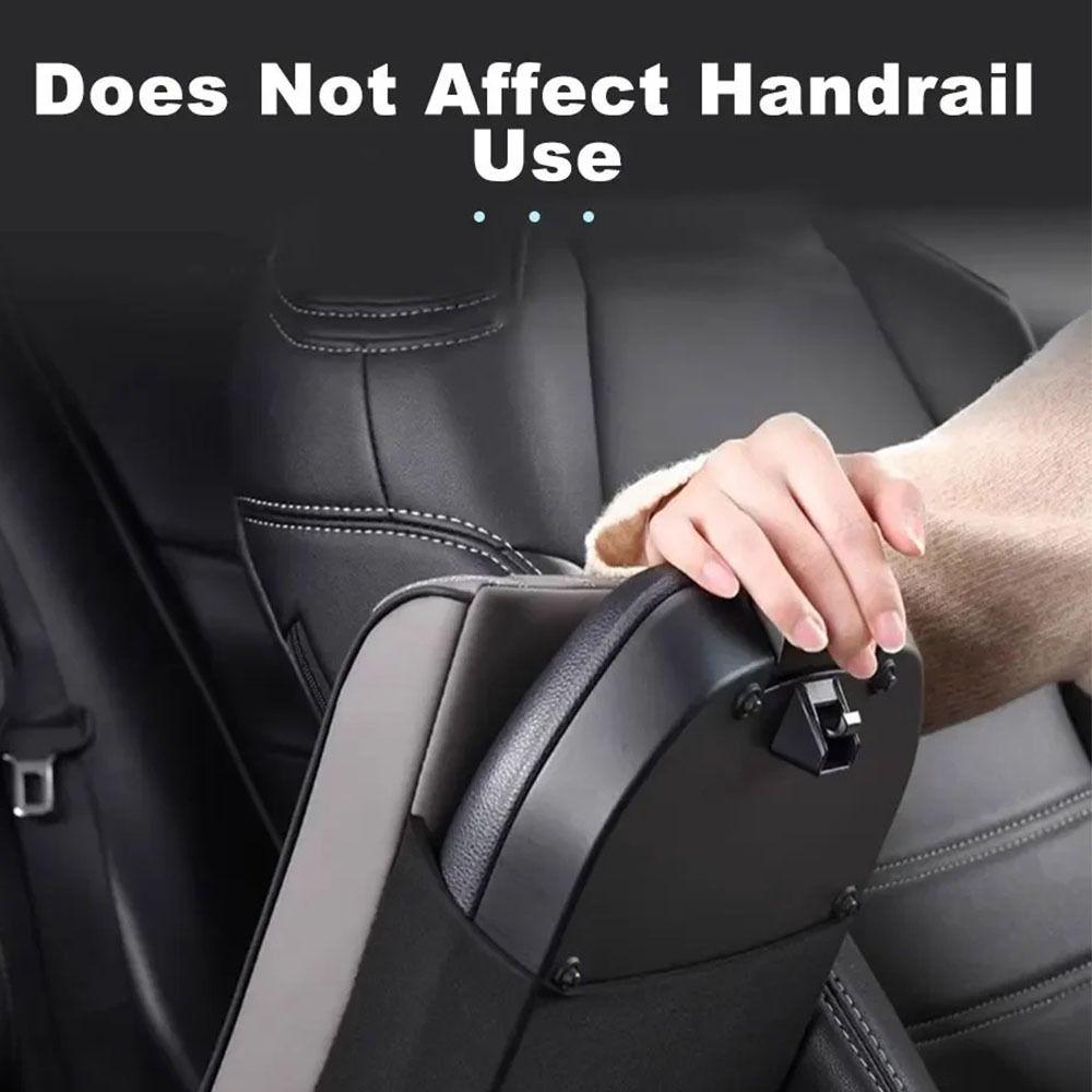 PU Leather Car Armrest Pad Antifouling Arm Rest Protector Mat Car Armrest Mat Center Console