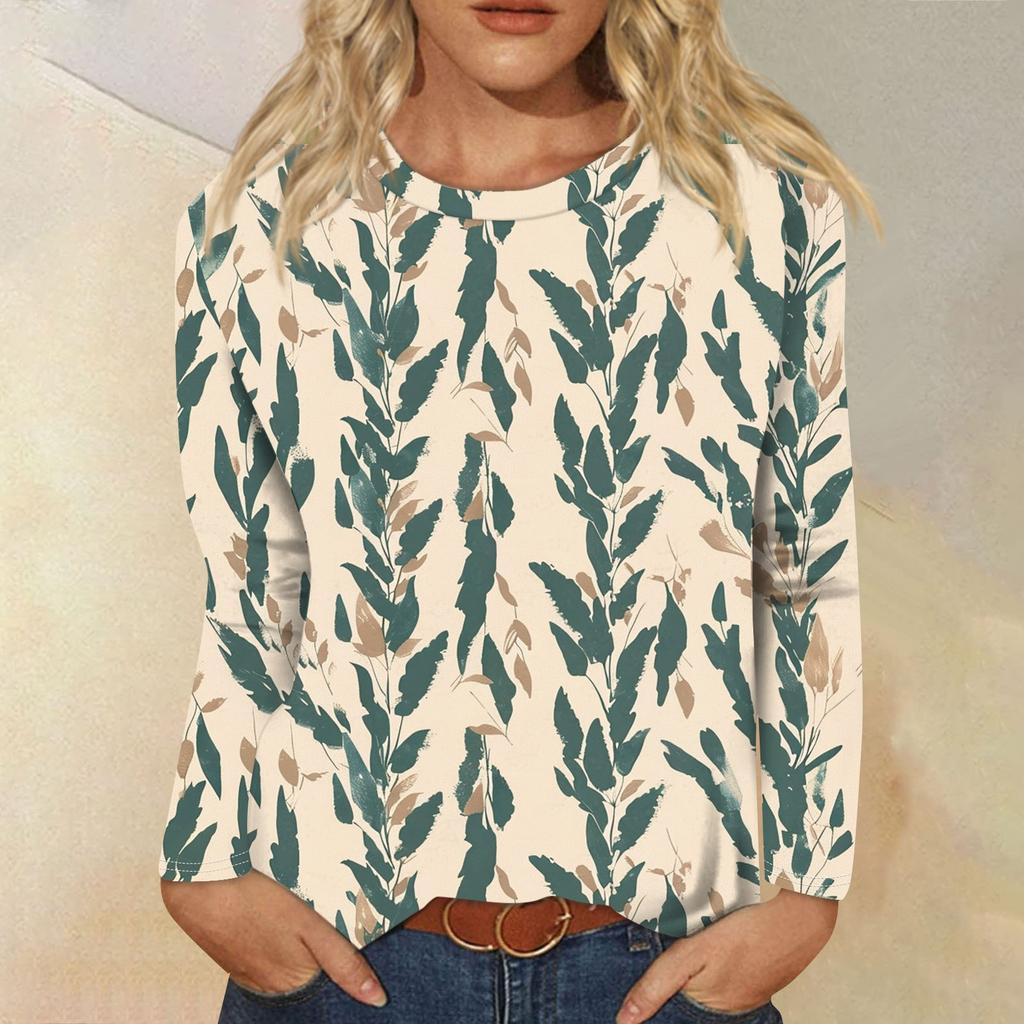 Женские рубашки с длинным рукавом и круглым вырезом, базовая футболка, повседневный топ, осенняя модная туника, облегающие футболки